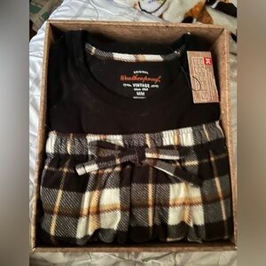 Brand new men’s pajamas, plaid flannel